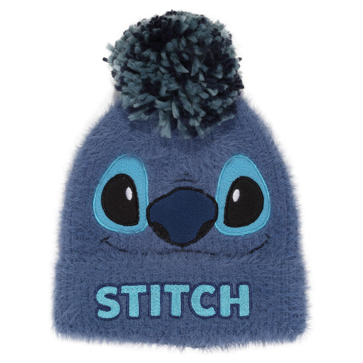 Stitch Hut Fluffy Pom Beanie – Produktansicht 1