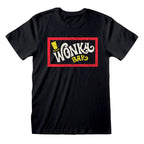 Willy Wonka Unisex Kurzarm-T-Shirt Bar Schwarz – Produktansicht 1
