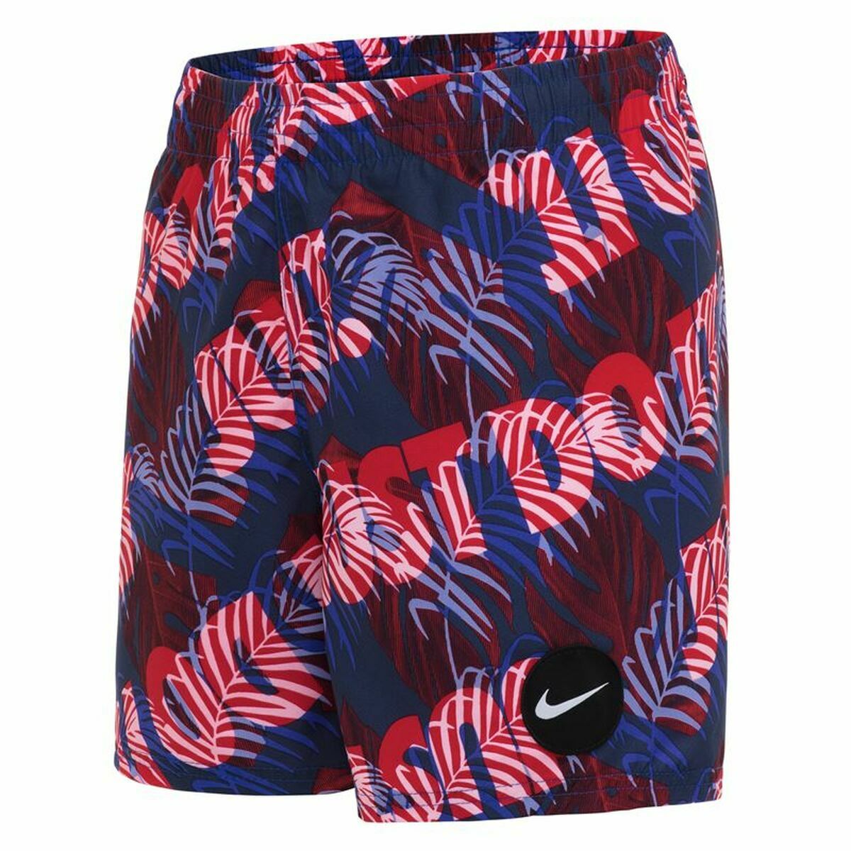 Nike 4" Volley Boys' Swim Shorts - Multicolour, Red von Nike | BYAG.