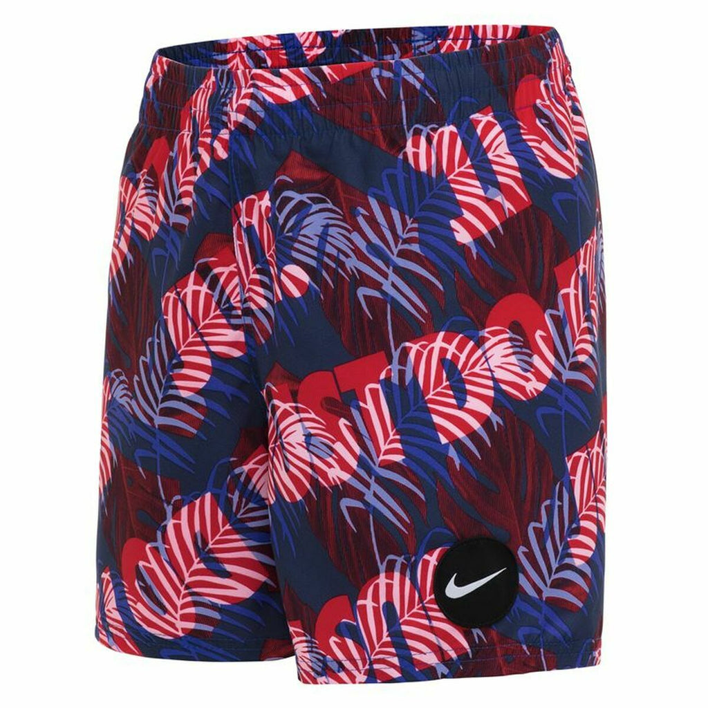 Nike 4" Volley Boys' Swim Shorts - Multicolour, Red von Nike | BYAG.