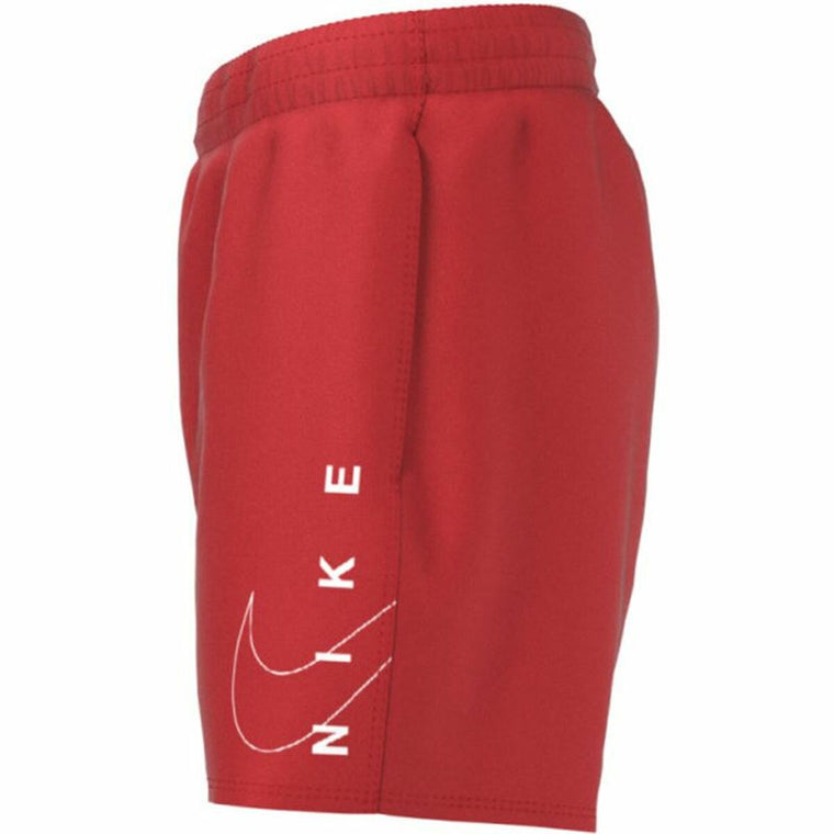 Nike Volley Boys' Swim Shorts - Red