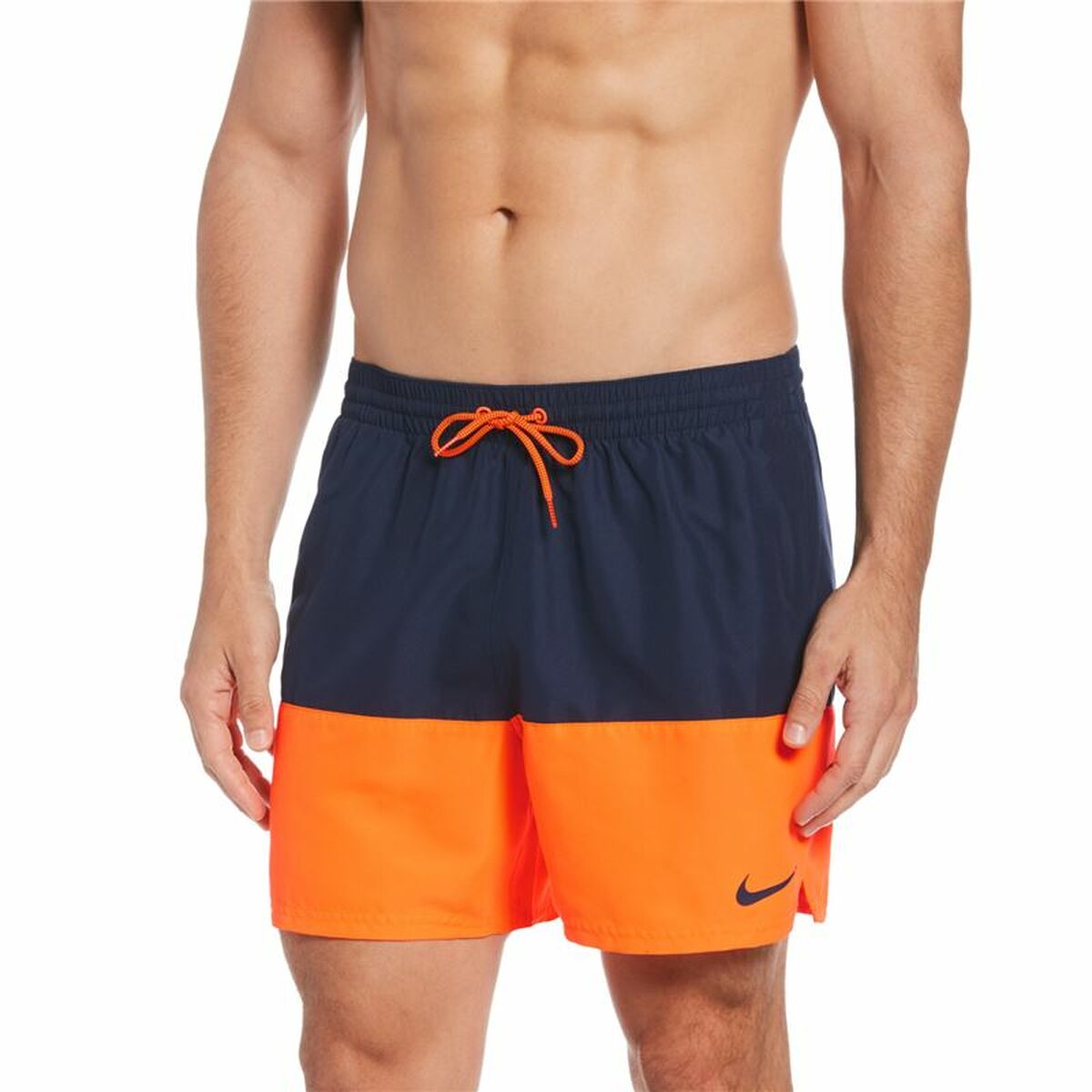 Nike Volley Men's Swim Shorts - Orange, Navy Blue von Nike | BYAG.