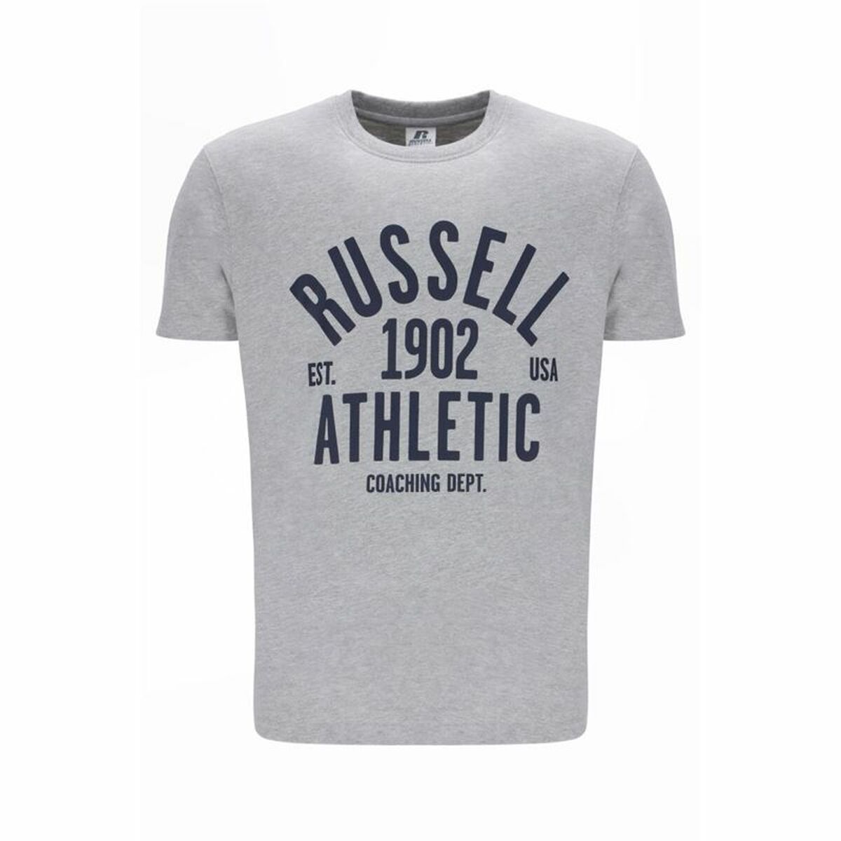 Russell Athletic Herren-Kurzarm-T-Shirt AMT A40101 Grau – Produktansicht 1