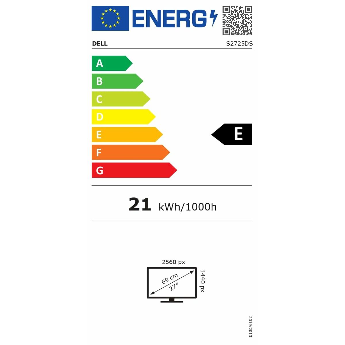Gaming-Monitor Dell S2725HS 27" – Produktansicht 2