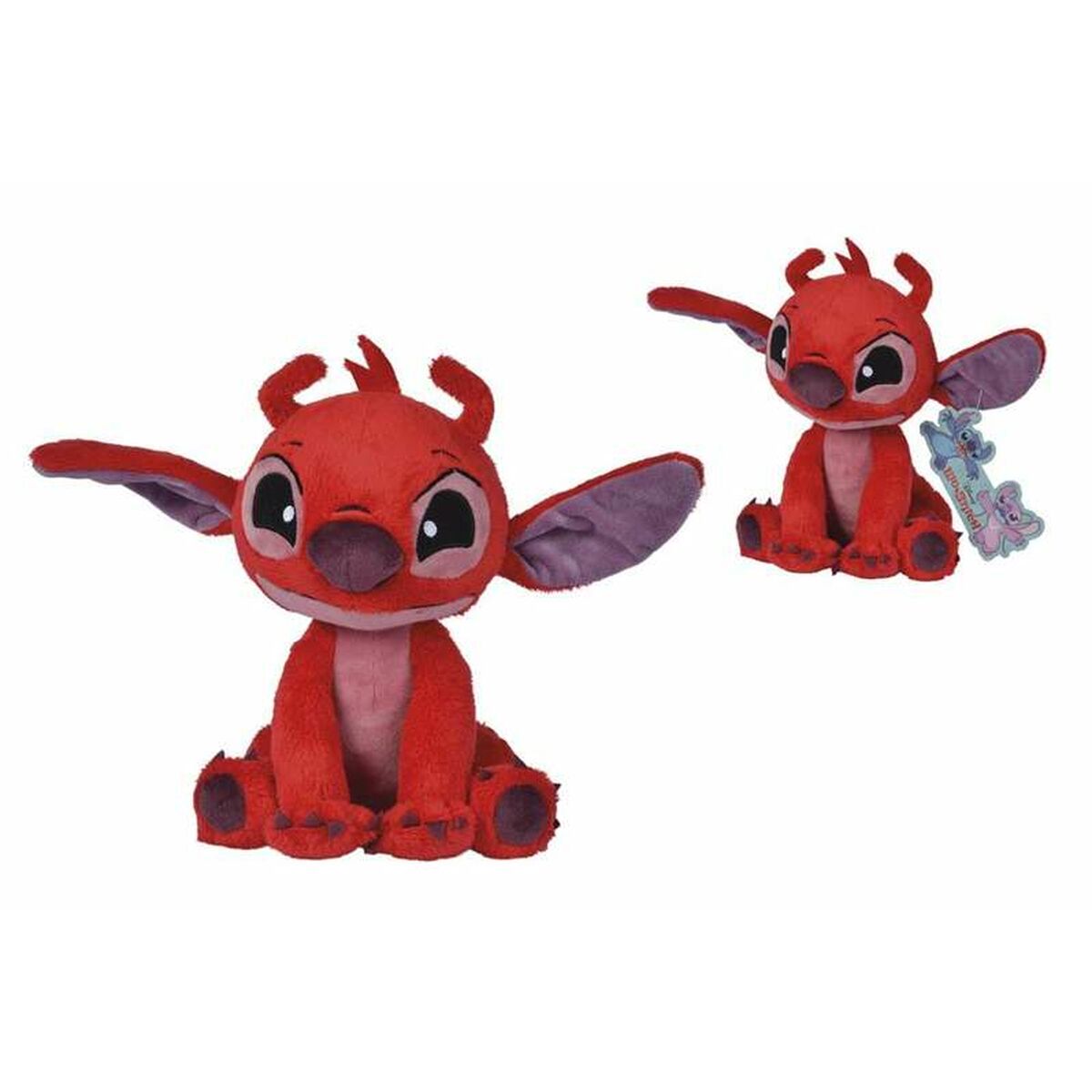 Stitch Plüschtier Leroy 25 cm Rot Mehrfarbig – Produktansicht 1