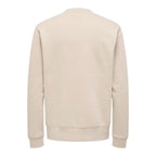 Only & Sons Herren-Sweatshirt without Hood Onsdawson Reg Crew Vd Weiß – Produktansicht 2