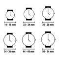 Lancaster Unisex-Armbanduhr OL0613LRGNRNR Schwarz (Ø 40 mm) – Ansicht 2