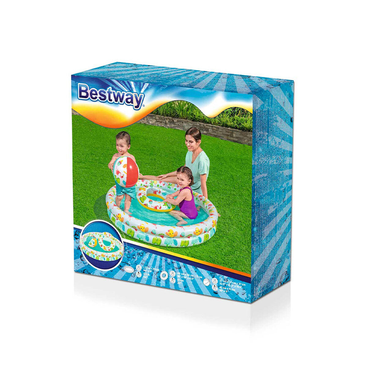 Bestway Aufblasbares Planschbecken für Kinder – Produktansicht 2