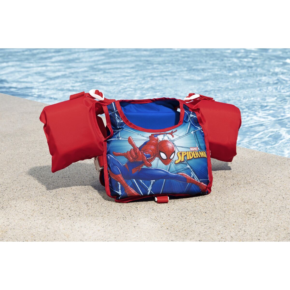 Bestway Vest mit Arm Bands Disney Spiderman 56 cm +3-6 Years Pool & Beach – Produktansicht 3