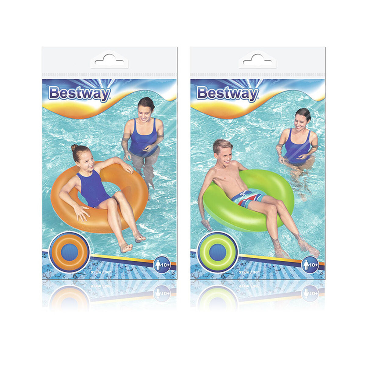 Bestway Schwimmreifen Grün Ø 91 cm – Ansicht 2