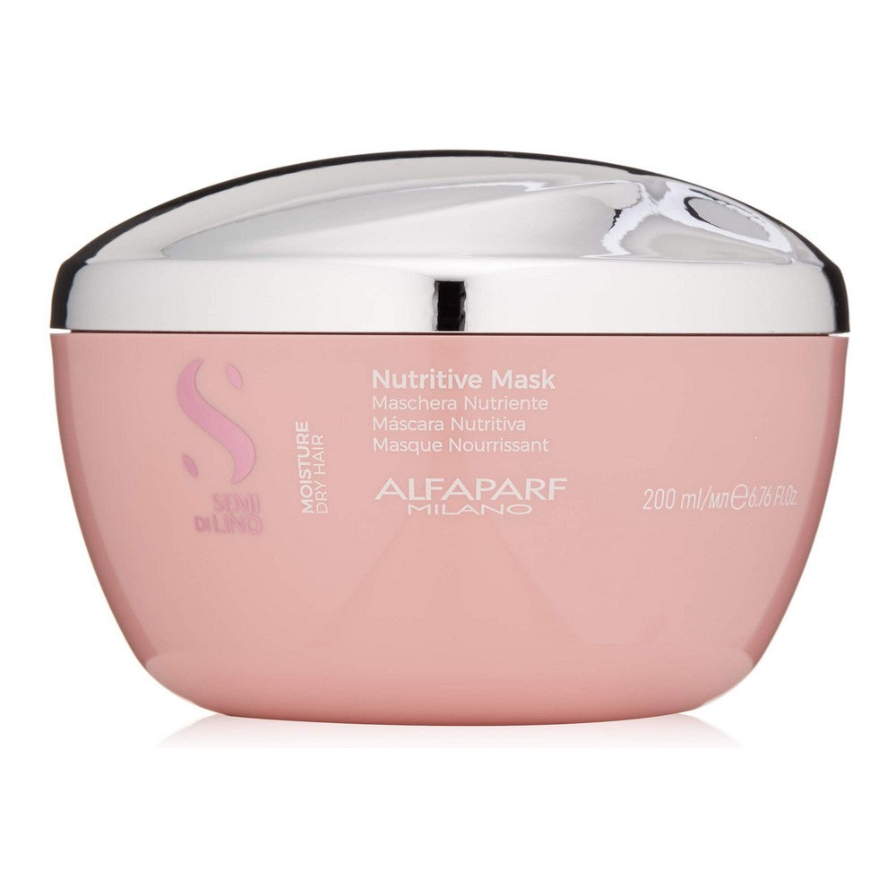 Hair Mask Semi di Lino Moisture Alfaparf Milano (200 ml)