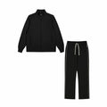 Champion Damen-Tracksuit Full Zip Suit Mujer Schwarz – Produktansicht 1