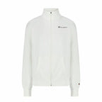 Champion Damen SweatShirt ohne Kapuze Full Zip Weiß – Produktansicht 8