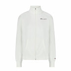 Champion Damen SweatShirt ohne Kapuze Full Zip Weiß – Produktansicht 6