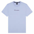 Short Sleeve T-Shirt Champion Crewneck M Purple