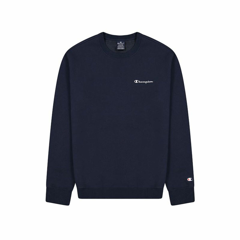 Men’s Sweatshirt without Hood Champion Navy Blue