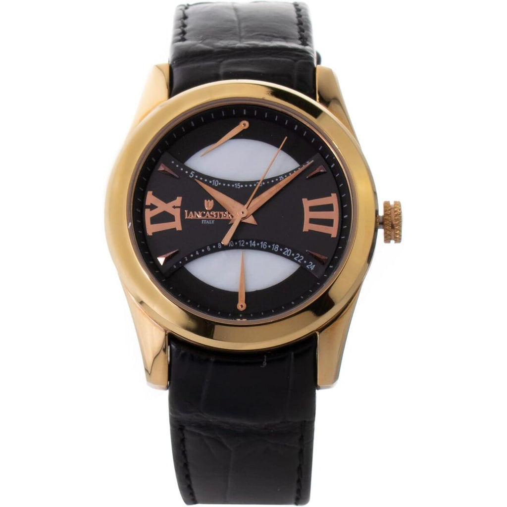 Lancaster Unisex-Armbanduhr OL0613LRGNRNR Schwarz (Ø 40 mm) – Produktansicht 3