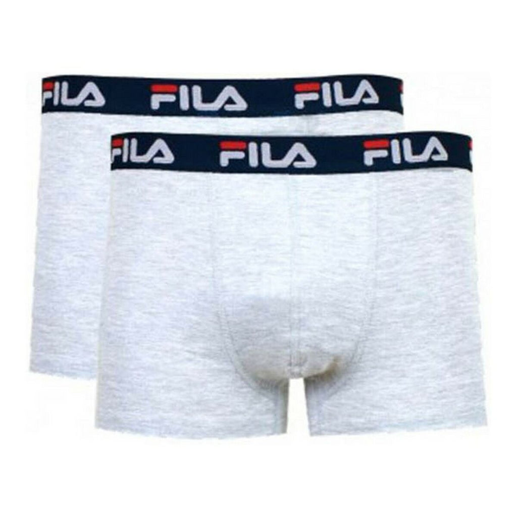 Men's Boxer Shorts Fila Sportswear White
