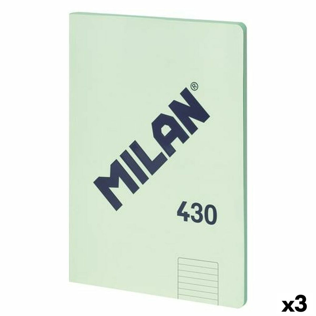 Milan Notizbuch 430 Grün A4 48 Sheets – Ansicht 1
