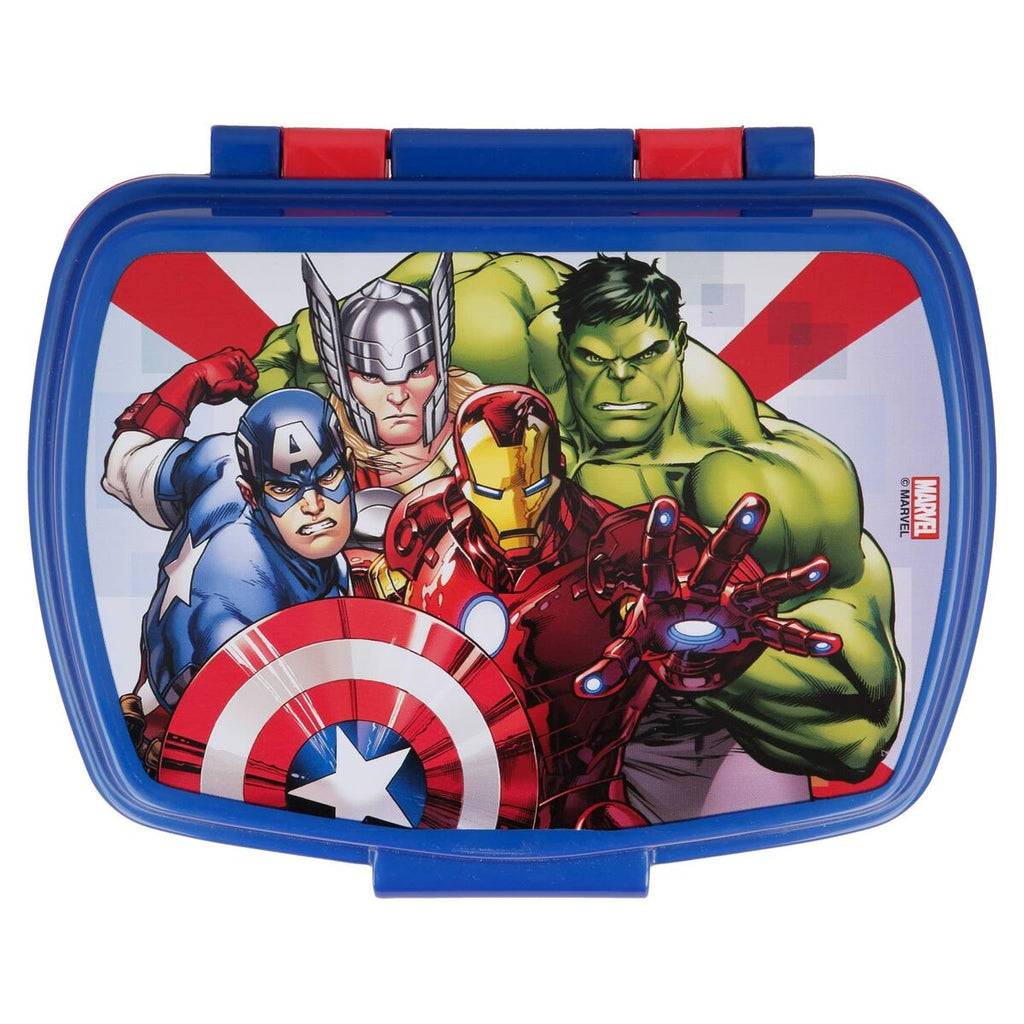 Brotdose The Avengers Infinity Blau Kunststoff Rot – Produktansicht 2