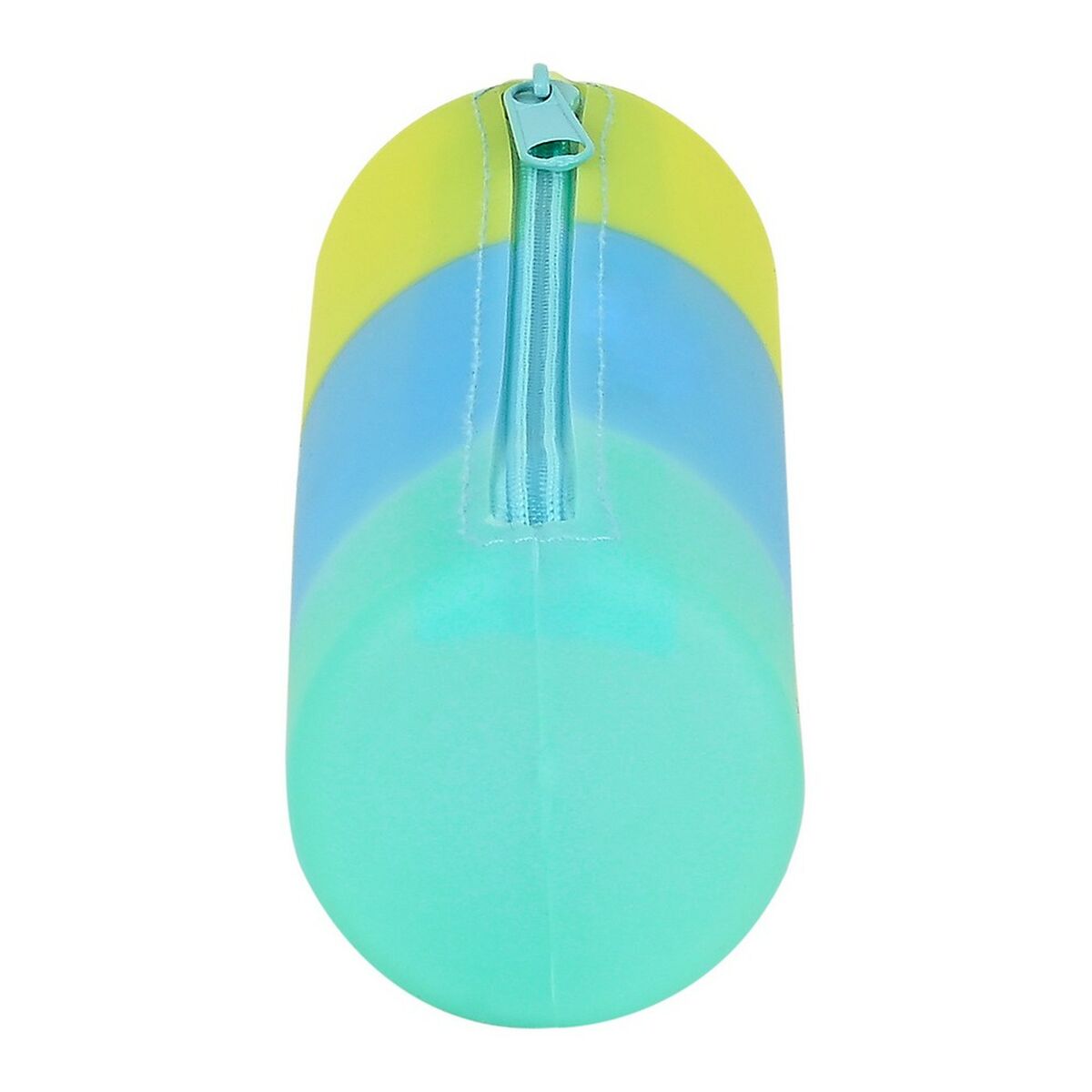 Safta Cylindrical Federmäppchen Blau Grün Gelb – Produktansicht 2