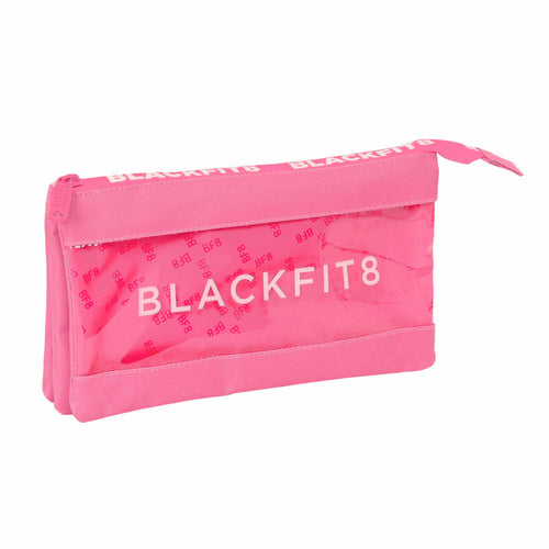 BlackFit8 Dreifach-Federmäppchen Glow up Rosa