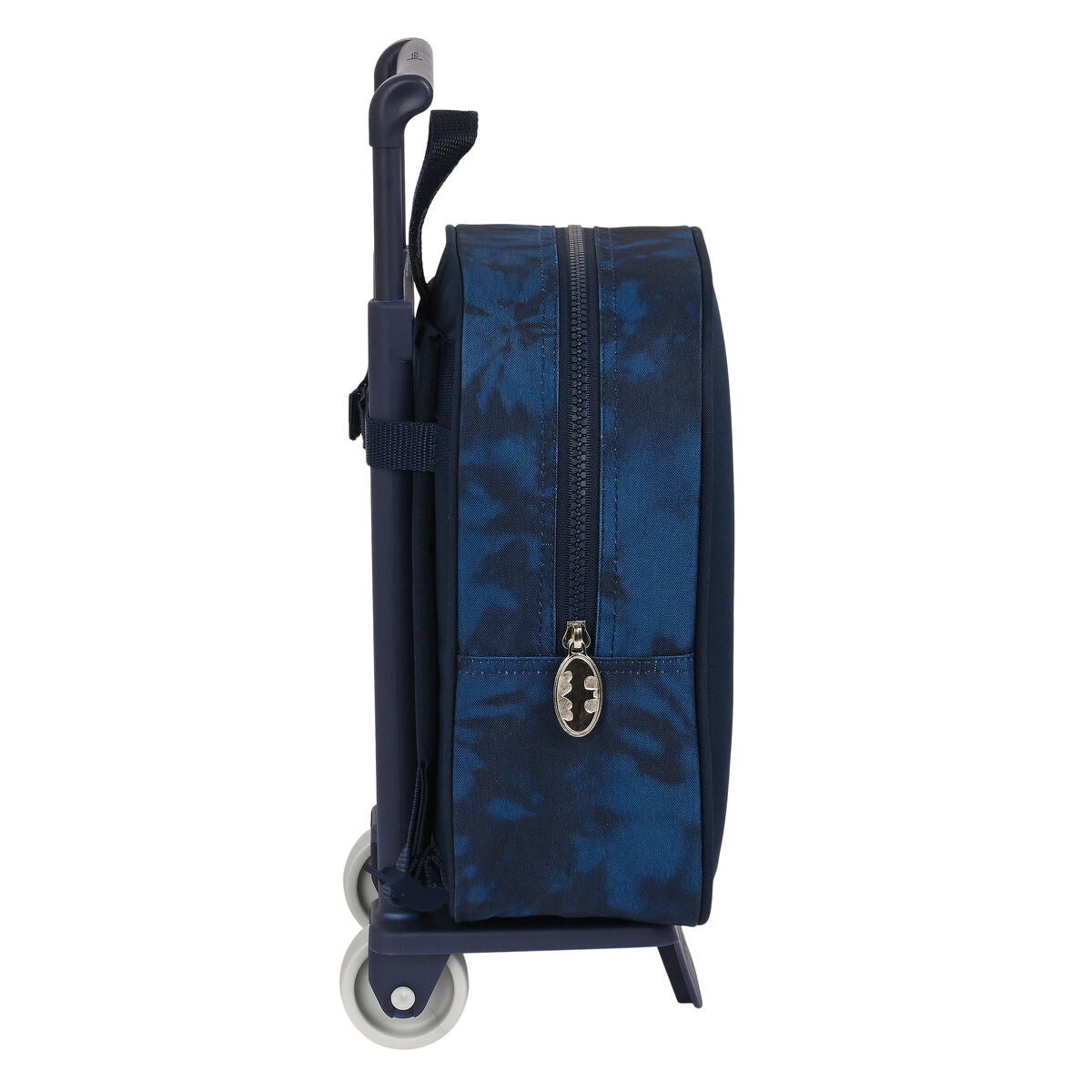 Batman Schulrucksack mit Rollen Legendary Navy Blau – Marineblau – Ansicht 2