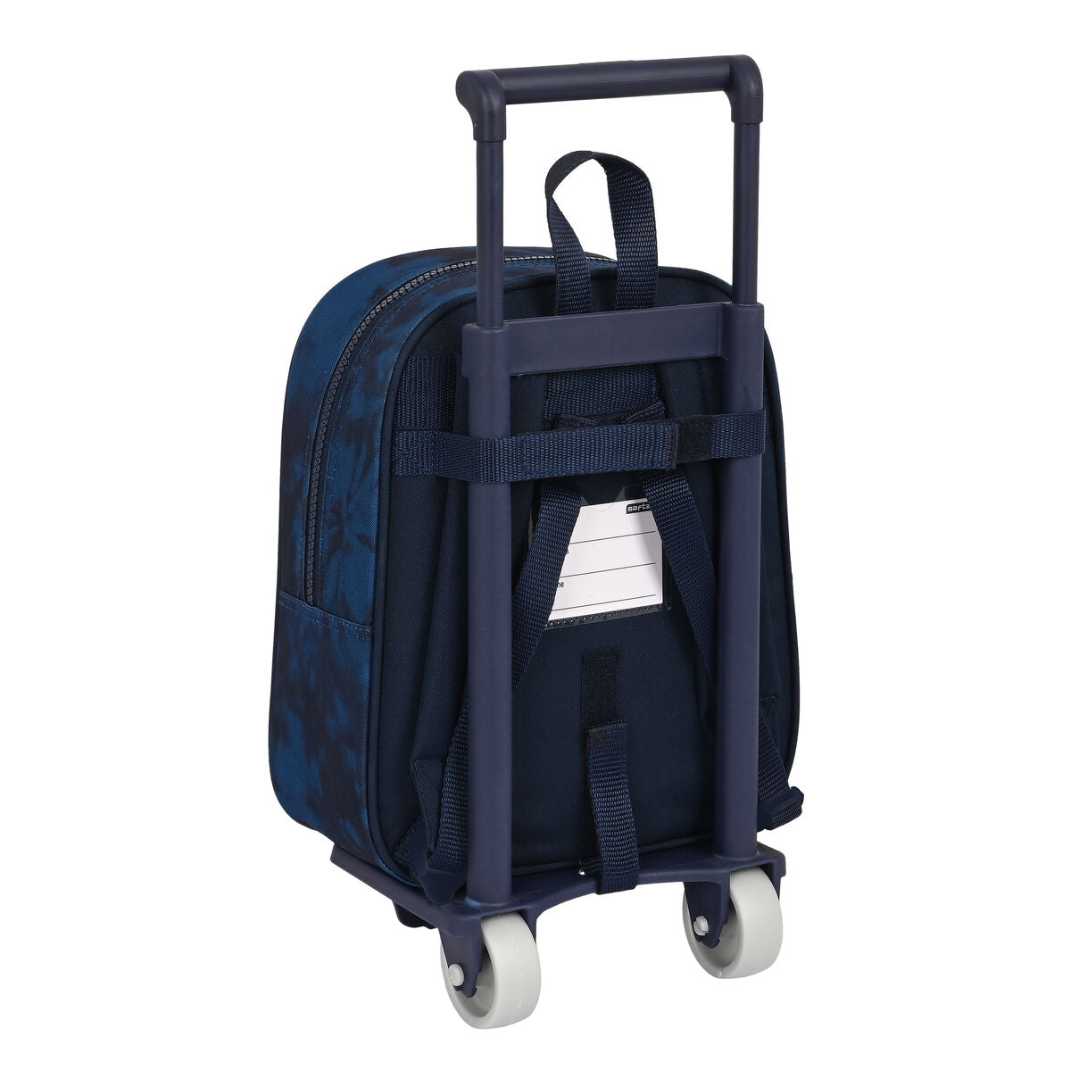 Batman Schulrucksack mit Rollen Legendary Navy Blau – Marineblau – Ansicht 3