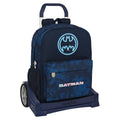 Batman Schulrucksack mit Rollen Legendary Navy Blau – Ansicht 1