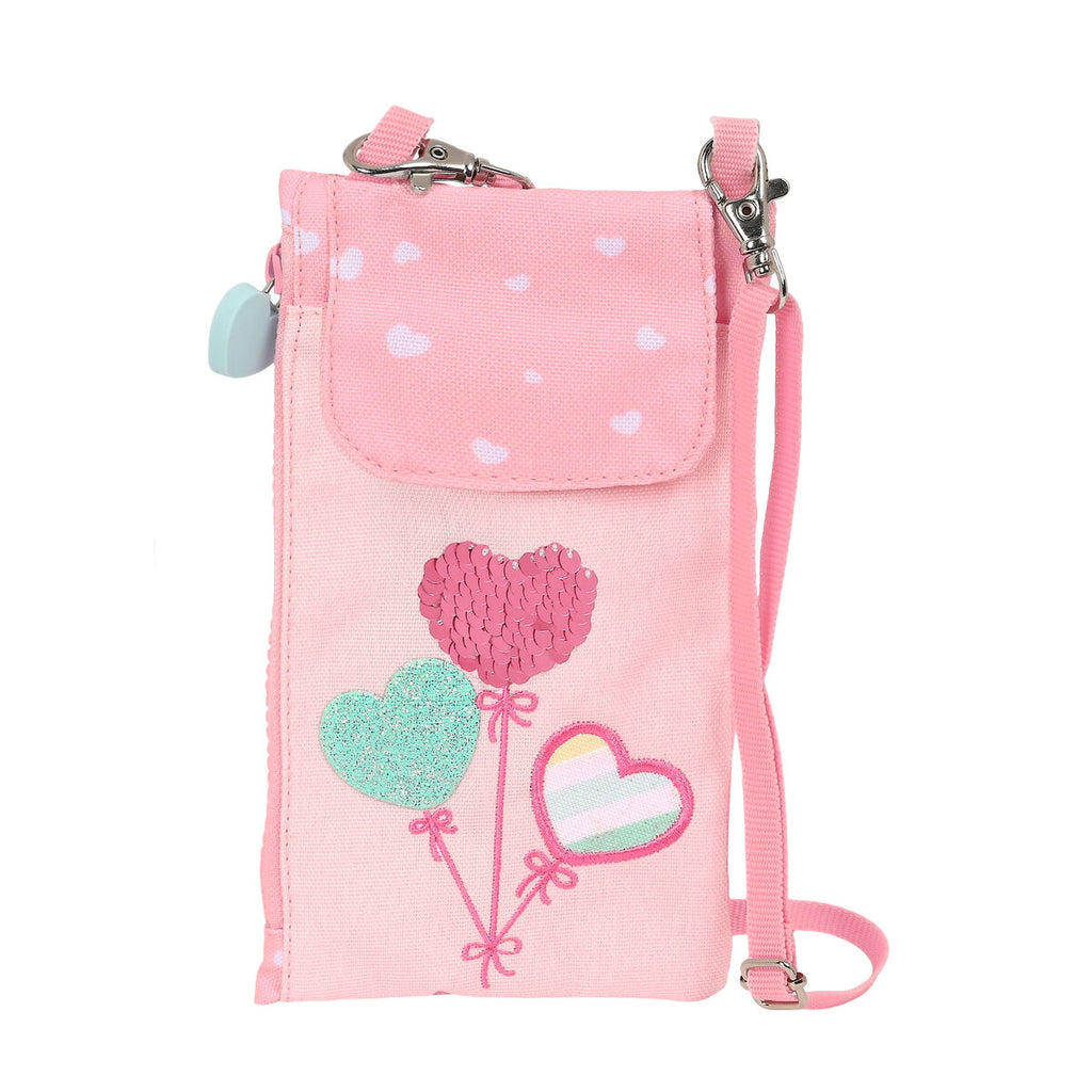 BlackFit8 Purse Globitos Handyhülle Rosa – Produktansicht 1