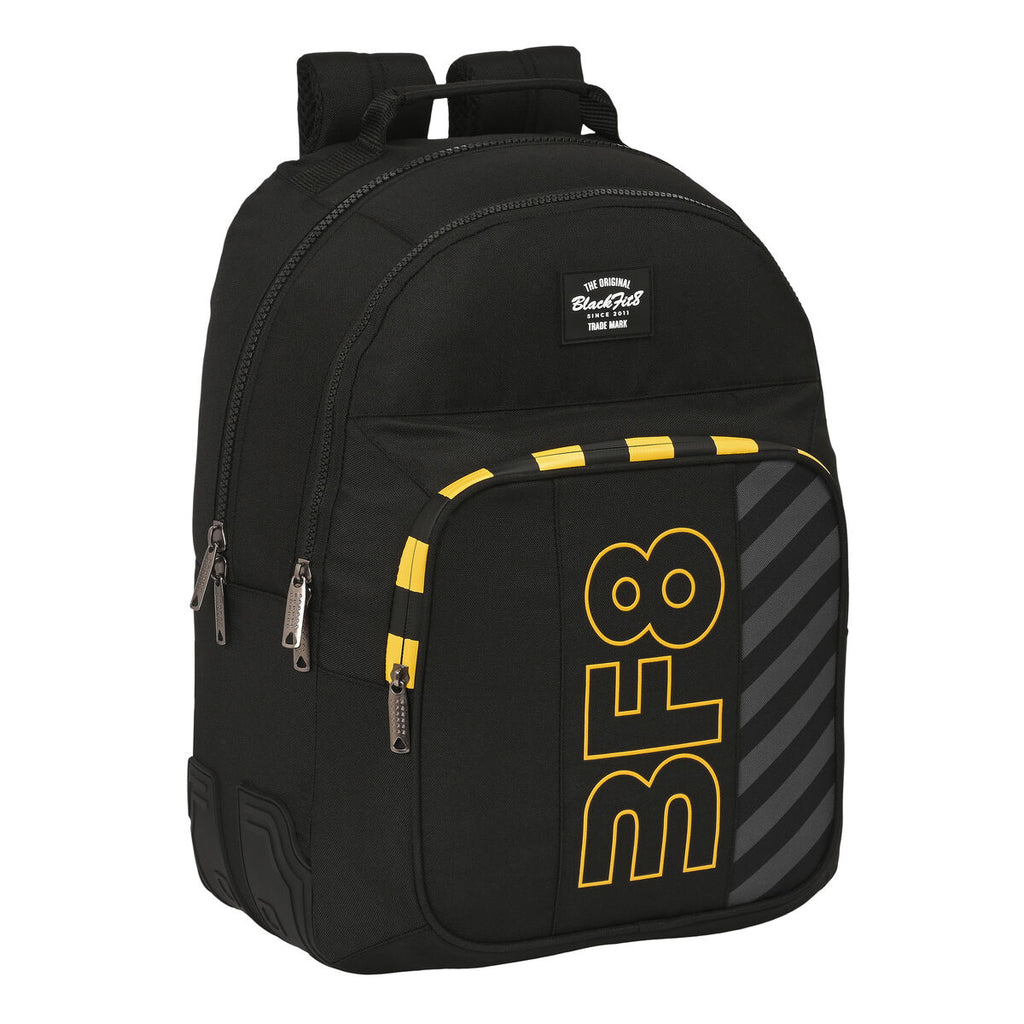 BlackFit8 Schultasche Zone Schwarz – Ansicht 1