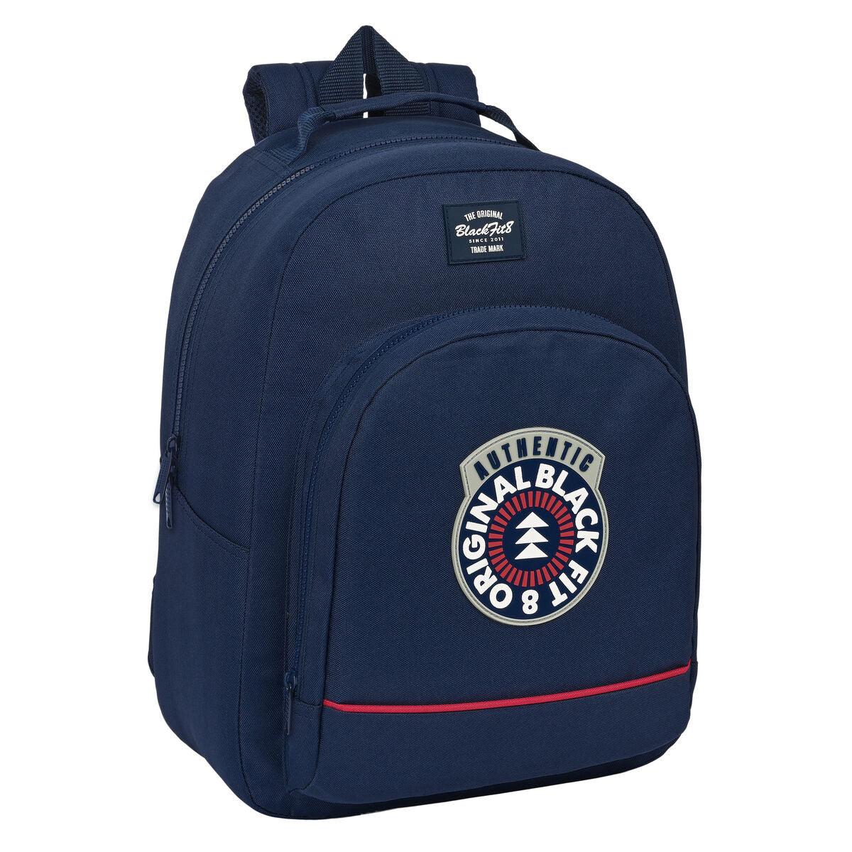 BlackFit8 Schultasche Navy Blau – Ansicht 1