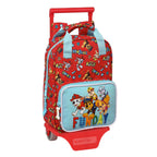 Schulrucksack mit Rollen The Paw Patrol Funday Rot Hellblau – Produktansicht 1