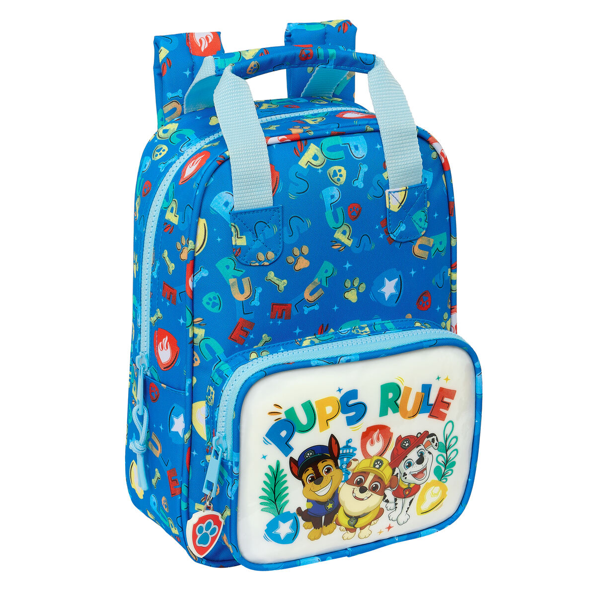 The Paw Patrol Schultasche Pups rule Blau – Polyester 300D – Produktansicht 1