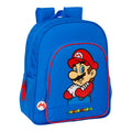 Super Mario Schultasche Play Blau Rot – Ansicht 1