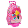 Trolls Schulrucksack mit Rollen Rosa – Ansicht 1