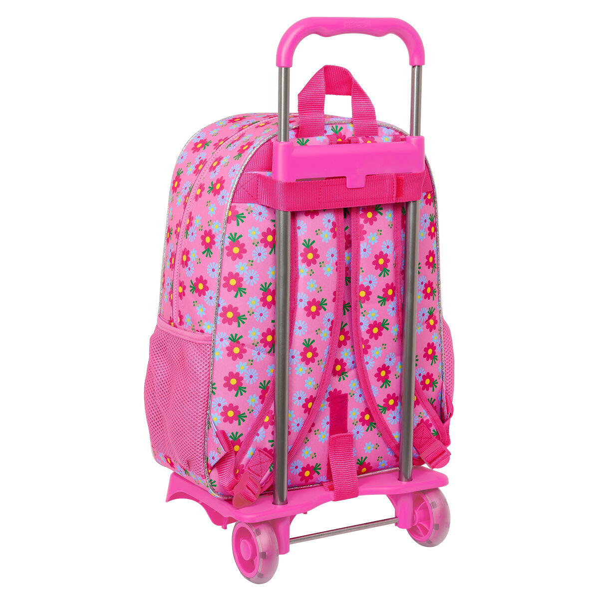Trolls Schulrucksack mit Rollen Rosa – Ansicht 2