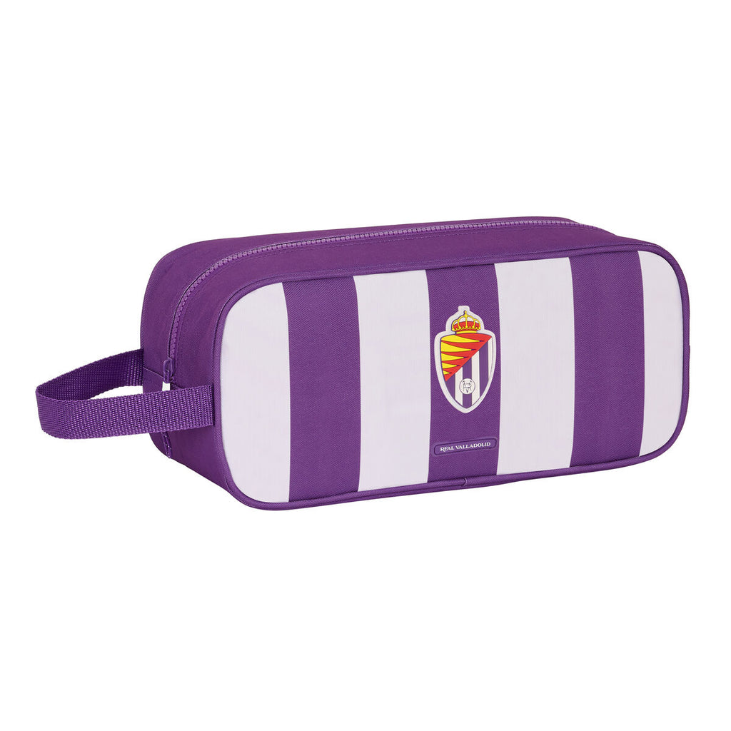 Real Valladolid C.F. Reise Slipper Halter Weiß Lila 34 x 15 x 14 cm