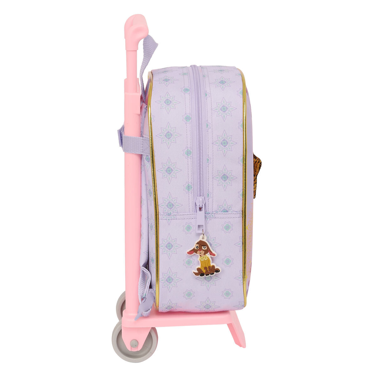 Wish Schulrucksack mit Rollen Lilac – Polyurethan – Ansicht 2