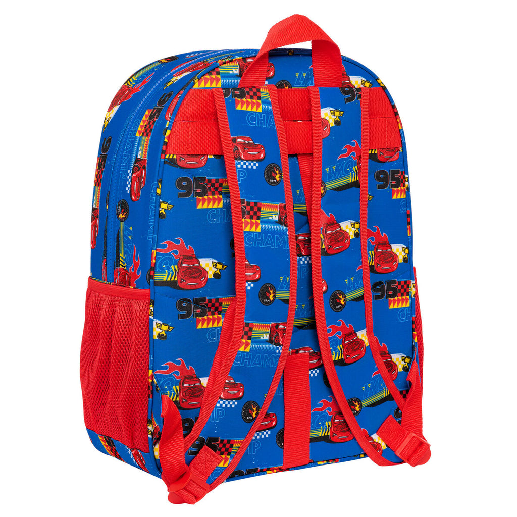 Cars Schultasche Race ready Blau – Ansicht 2