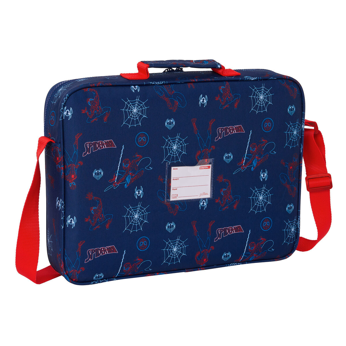Schulranzen Spider-Man Neon Dunkelblau – Produktansicht 2