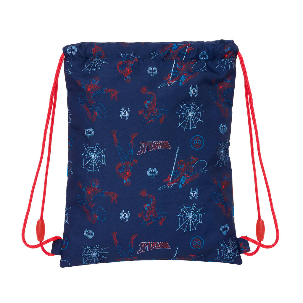 Turnbeutel Spider-Man Neon Dunkelblau – Produktansicht 3