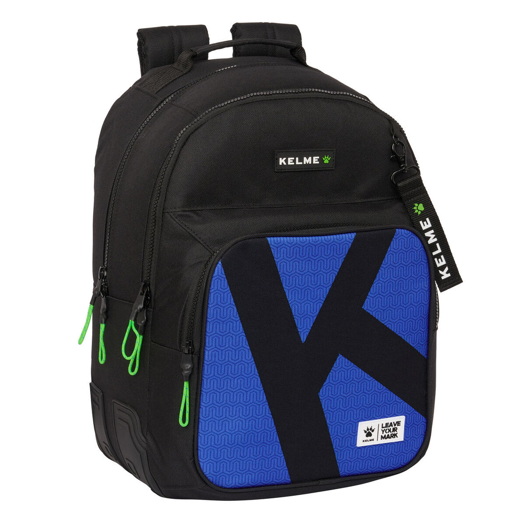 Schulrucksack Kelme Königsblau Schwarz – Produktansicht 1