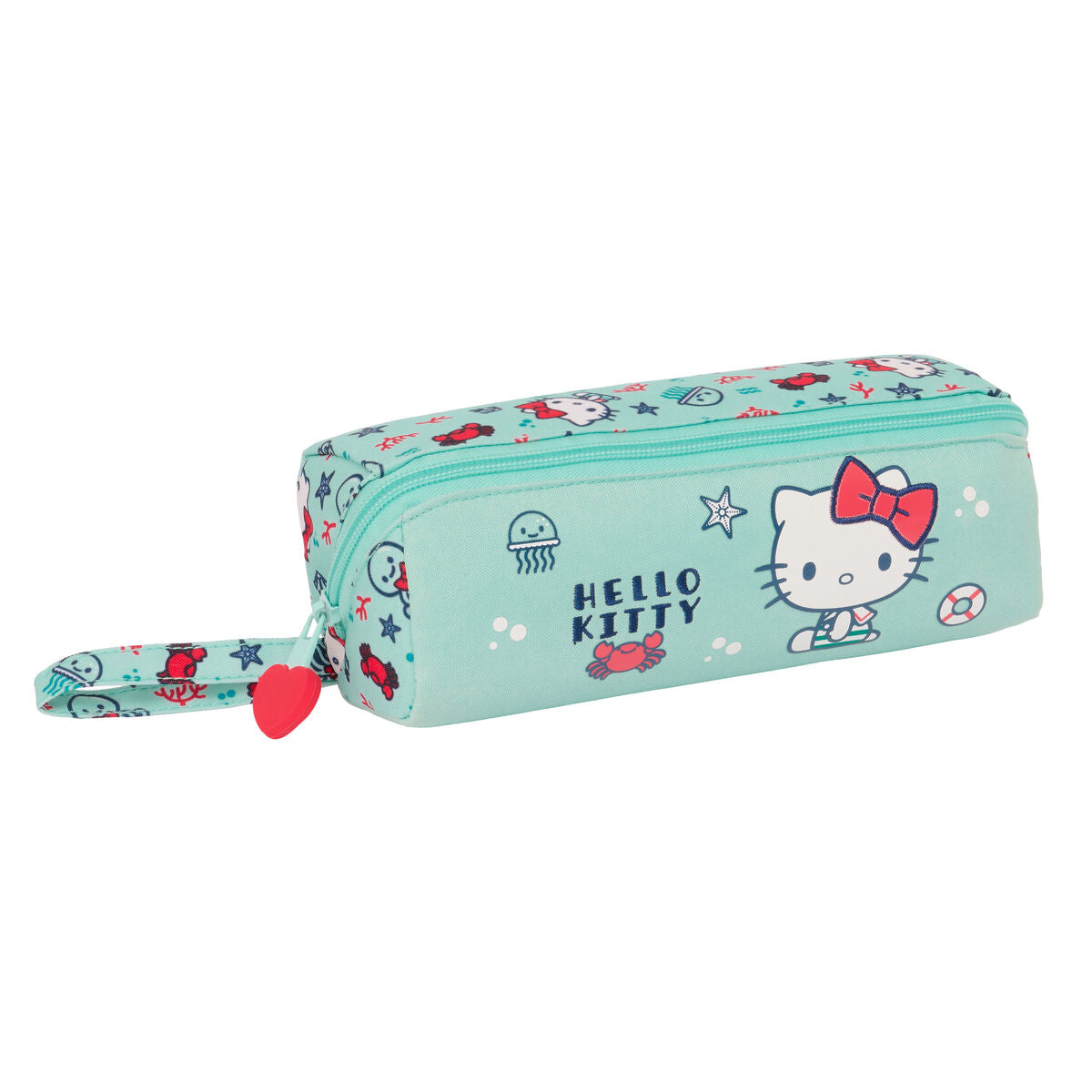 Schulmäppchen Hello Kitty Sea lovers Türkis – Produktansicht 1