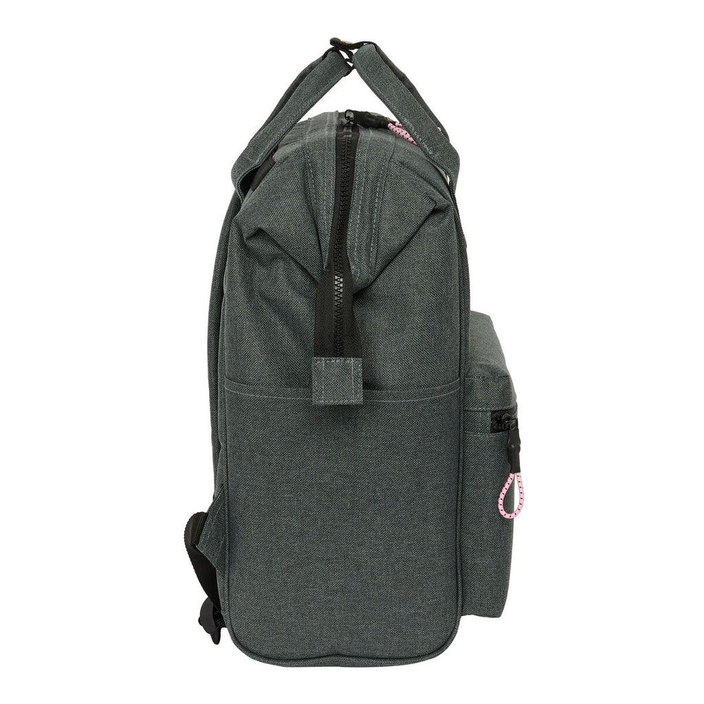 Kappa Laptop-Rucksack Silber Rosa Grau 27 x 40 x 19 cm – Produktansicht 3