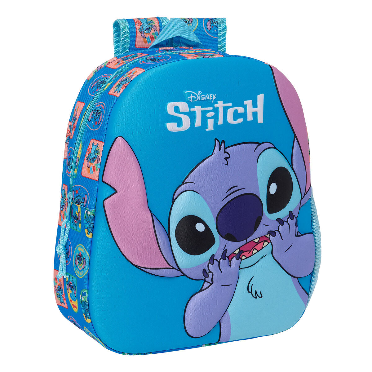 Stitch Schultasche Blau – Produktansicht 1