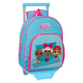 LOL Surprise! Schulrucksack mit Rollen Divas Blau – Ansicht 1
