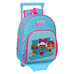 LOL Surprise! Schulrucksack mit Rollen Divas Blau – Ansicht 1