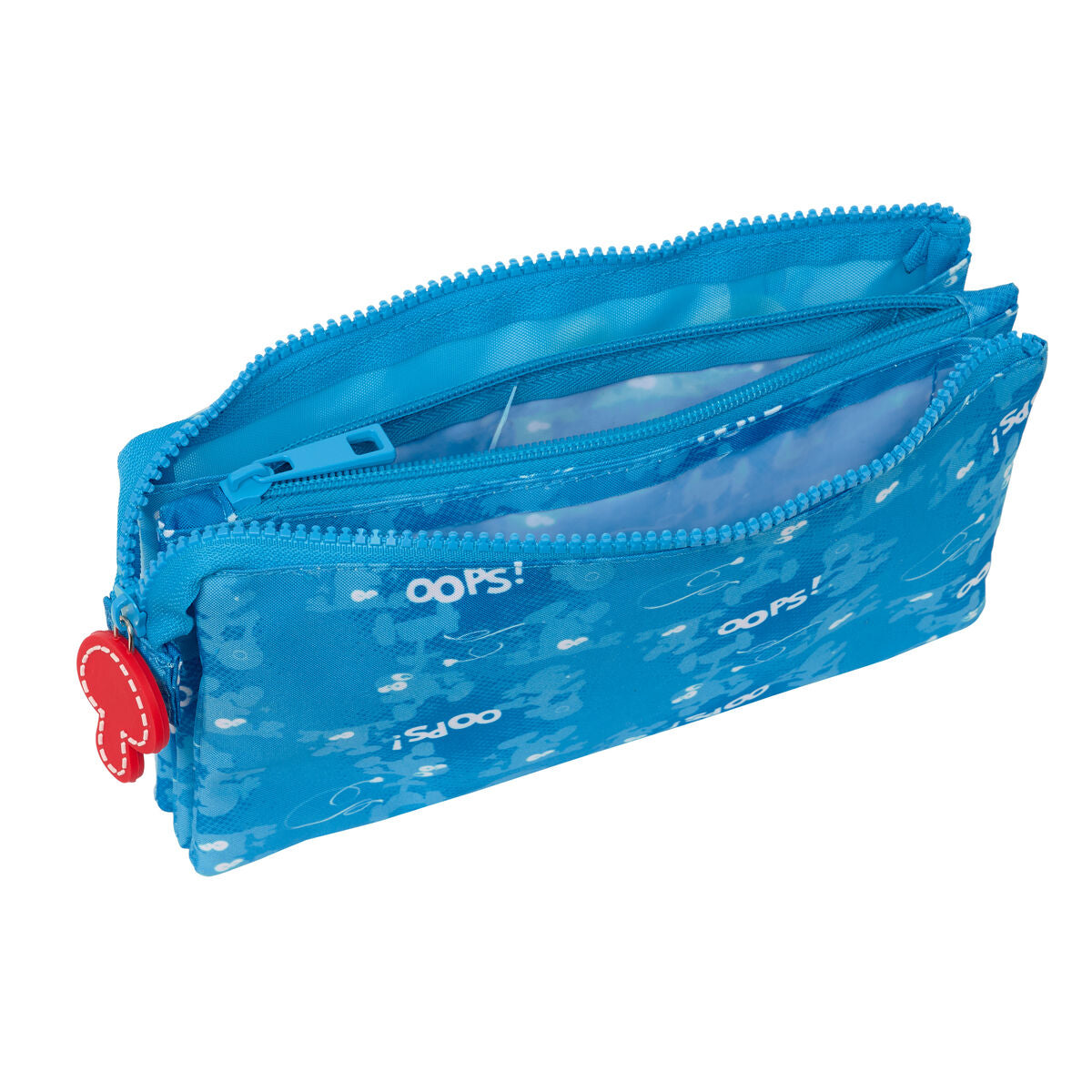 Los Pitufos Doppel-Federmäppchen Blau – Ansicht 3