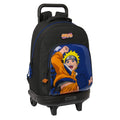 Naruto Schulrucksack mit Rollen Ninja Blau Schwarz – Produktansicht 1